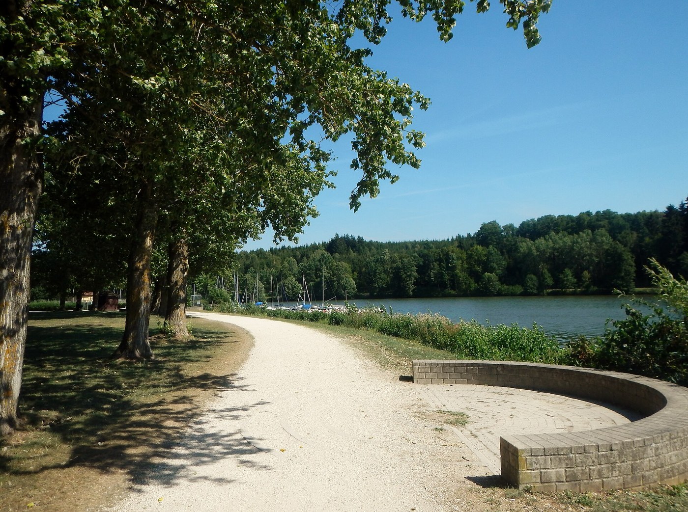 Bucher Stausee bij Rainau